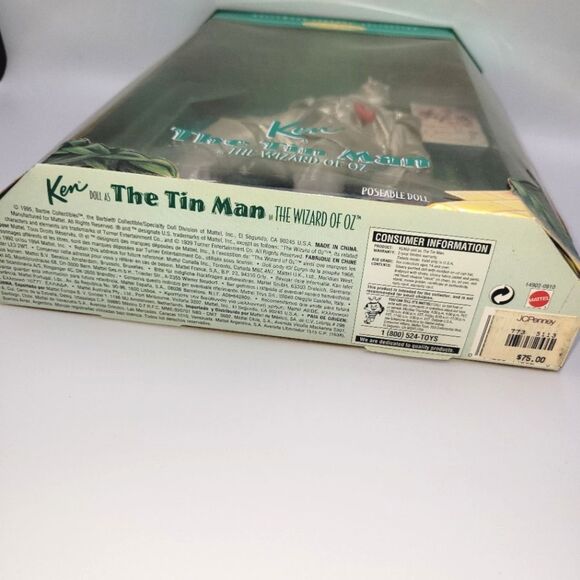 1995 Wizard Of Oz Tin Man Doll Barbie